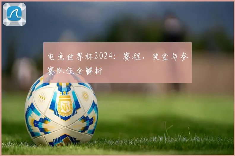 电竞世界杯2024：赛程、奖金与参赛队伍全解析